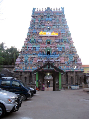 Thiruvaiyaru Gopuram